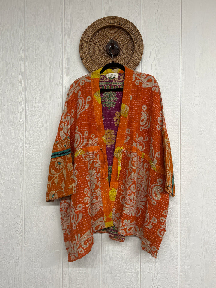 Kantha Shortie Kimono 0325 193