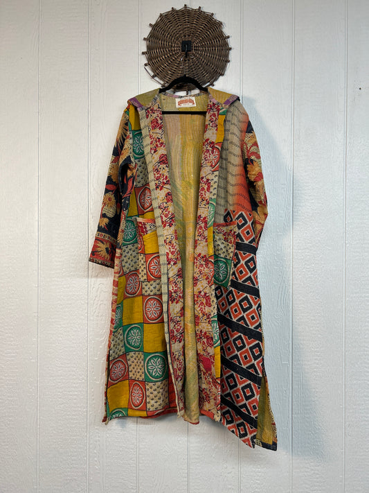 Fine Kantha Rising Sun Coat 1026 191