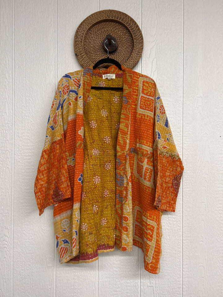 Kantha Shortie Kimono 0325 156