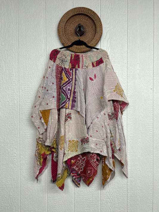 Pareo Kantha Pixie Skirt 0426 094