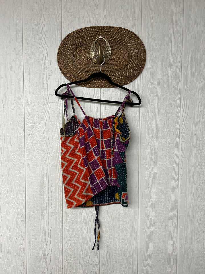 Kantha Butterfly Tank Top 0525 021