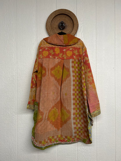 Fine Kantha Drifter Coat 1026 267