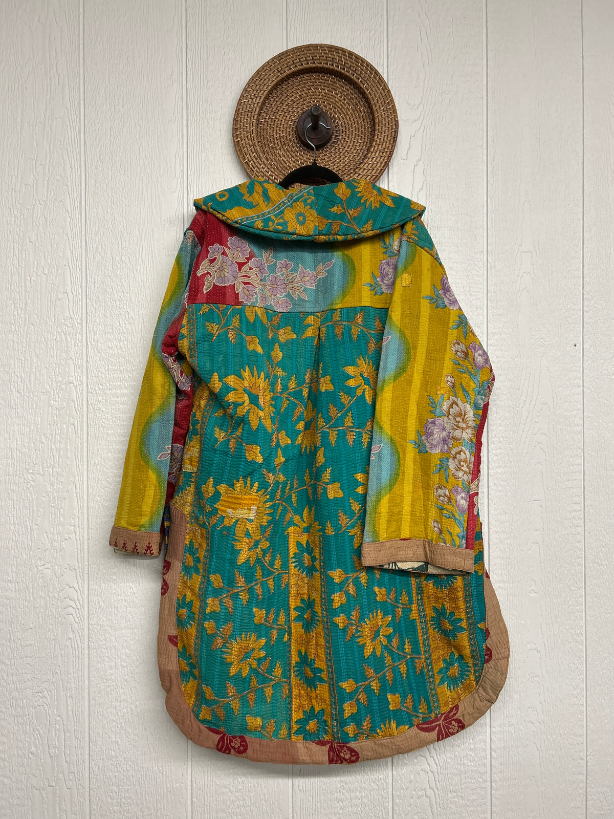 Fine Kantha Drifter Coat 1026 214