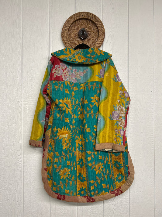 Fine Kantha Drifter Coat 1026 214