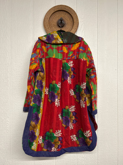 Fine Kantha Drifter Coat 1026 034