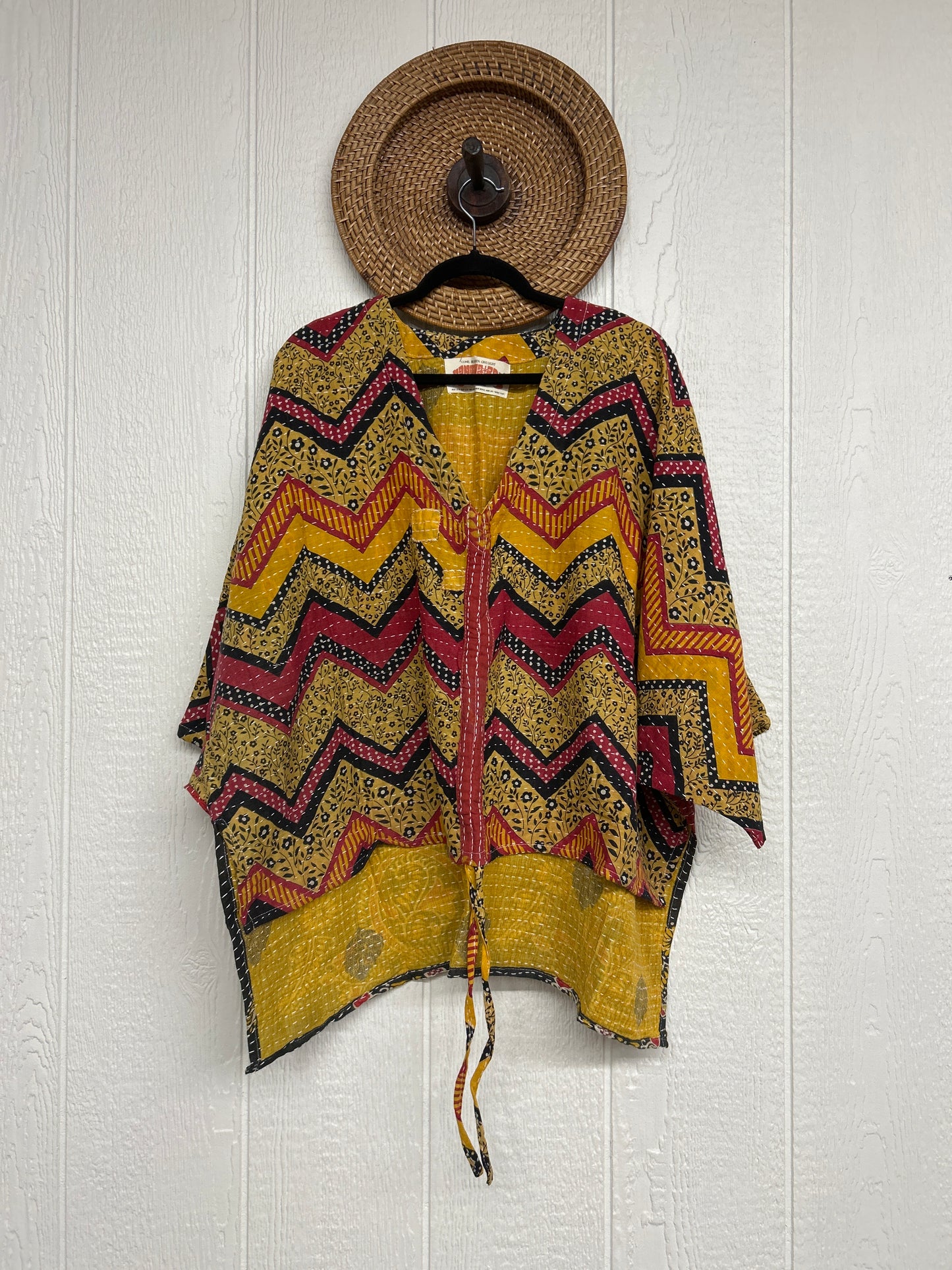 Pareo Kantha Hi-Lo Butterfly Top 0626 166