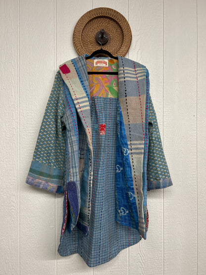 Fine Kantha Drifter Coat 1026 056