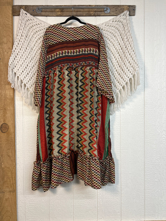 Rasgulla Sari Rhiannon Kimono 0826 115