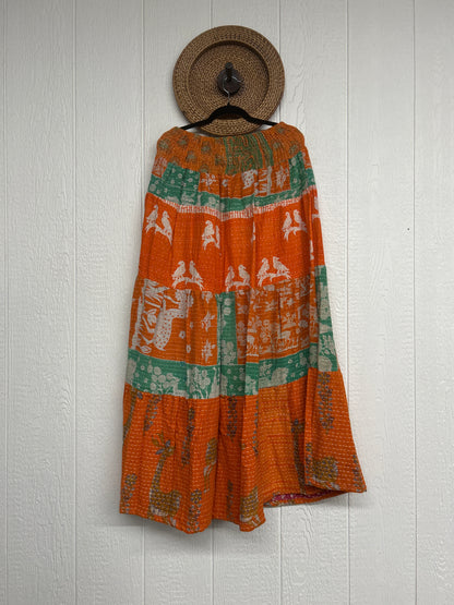 Pareo Kantha Lotus Maxi Skirt 0826 227
