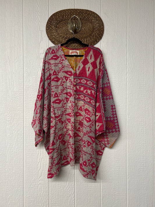 Pareo Kantha Gaia Button-Down Kimono 0126 100