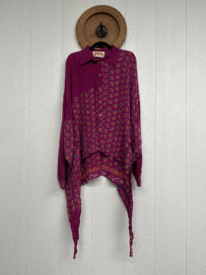 Crepe Sari Nirvana Button Down 1125 205