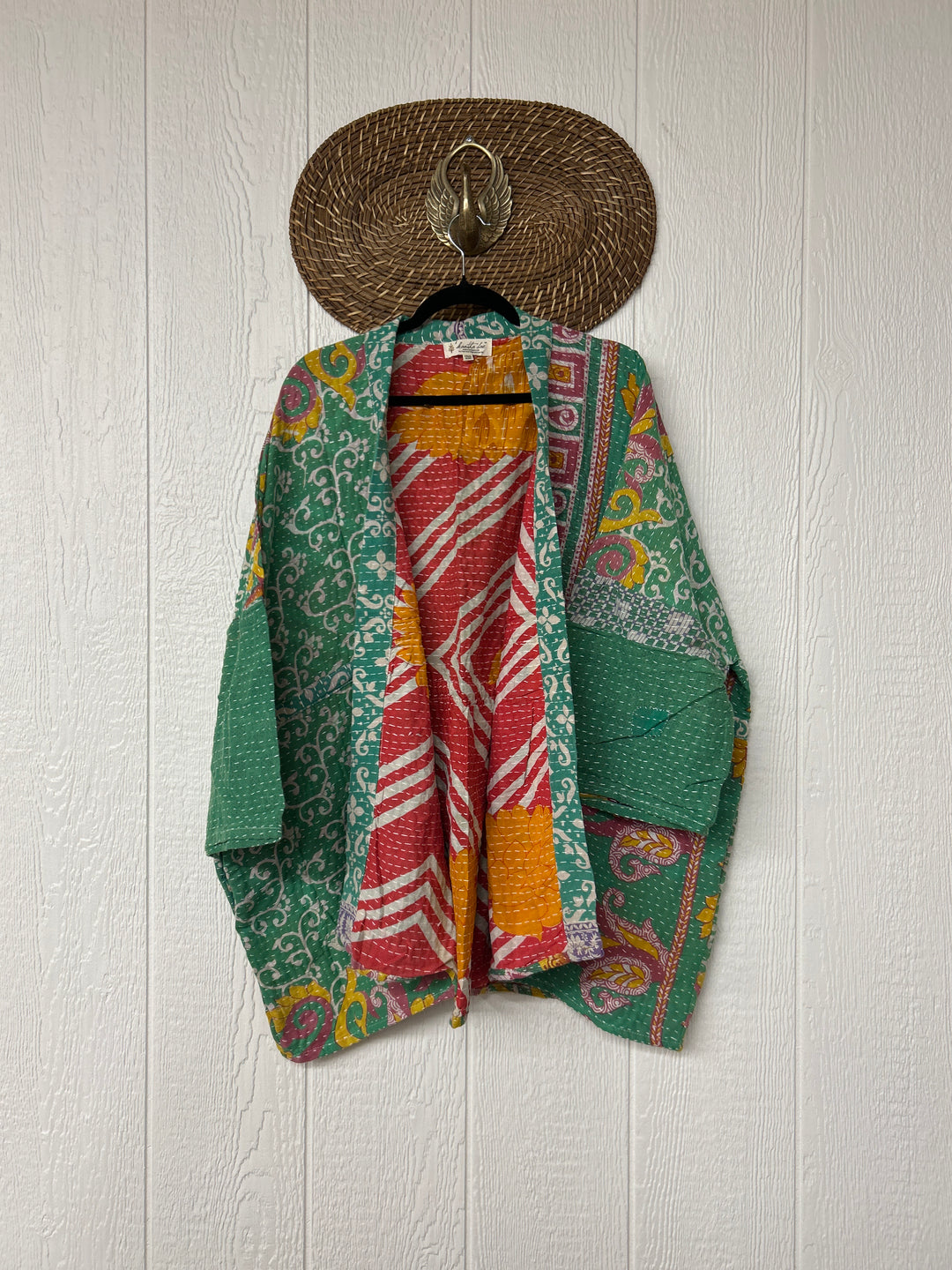 Kantha Shortie Kimono 0325 014