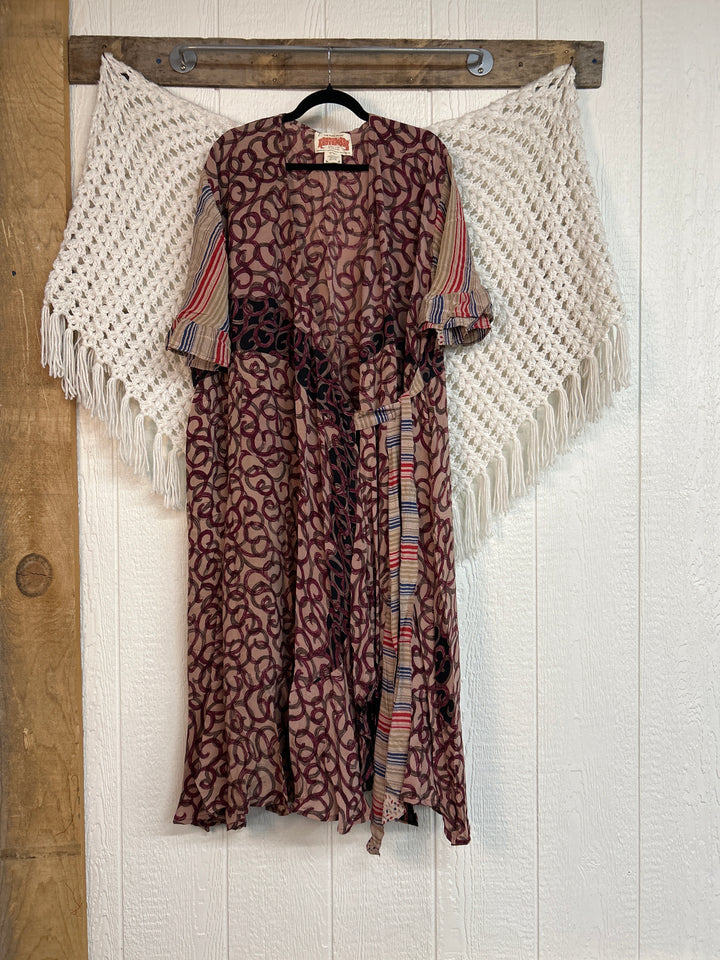 Summer Flourish Wrap Dress 0725 040