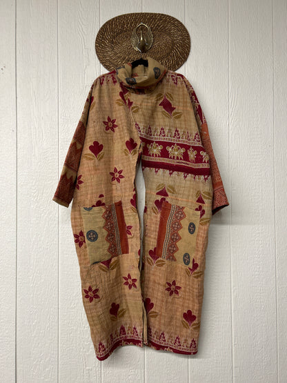 Fine Kantha Cowl Split Pullover 1225 007