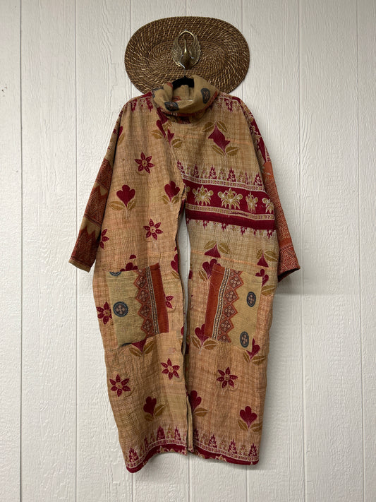 Fine Kantha Cowl Split Pullover 1225 007