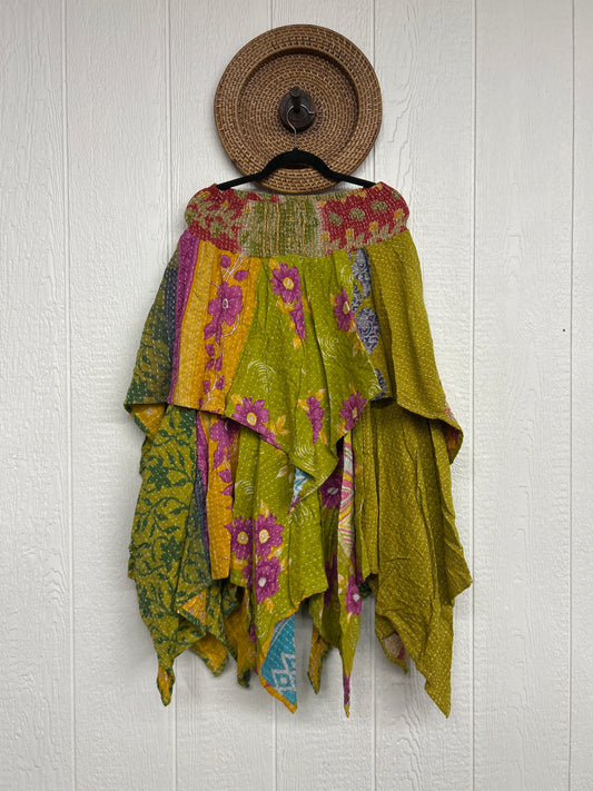 Pareo Kantha Pixie Skirt 0426 256