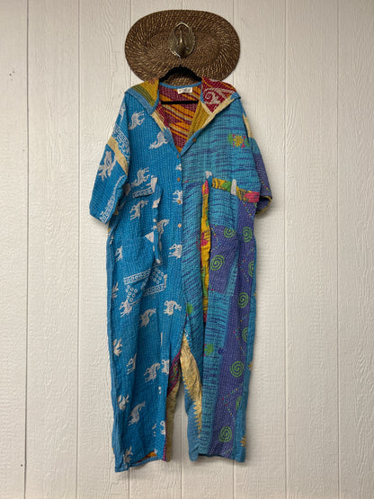 Kantha Zen Hoodie Jumpsuit 0925 131