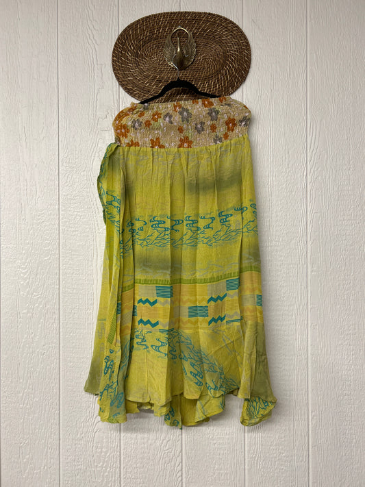 Crepe Sari Inner Peace Wrap Skirt 0626 176
