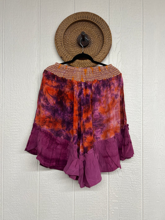 Crepe Sari Lover Cropped Culottes 0726 210