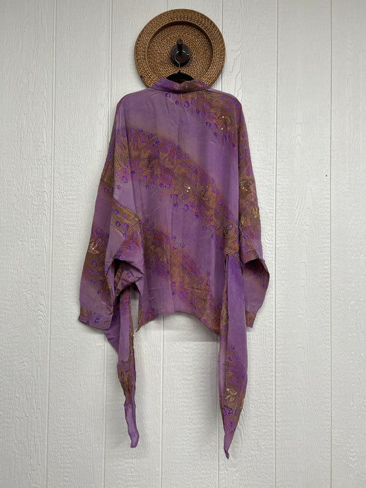 Crepe Sari Nirvana Button Down 1125 210