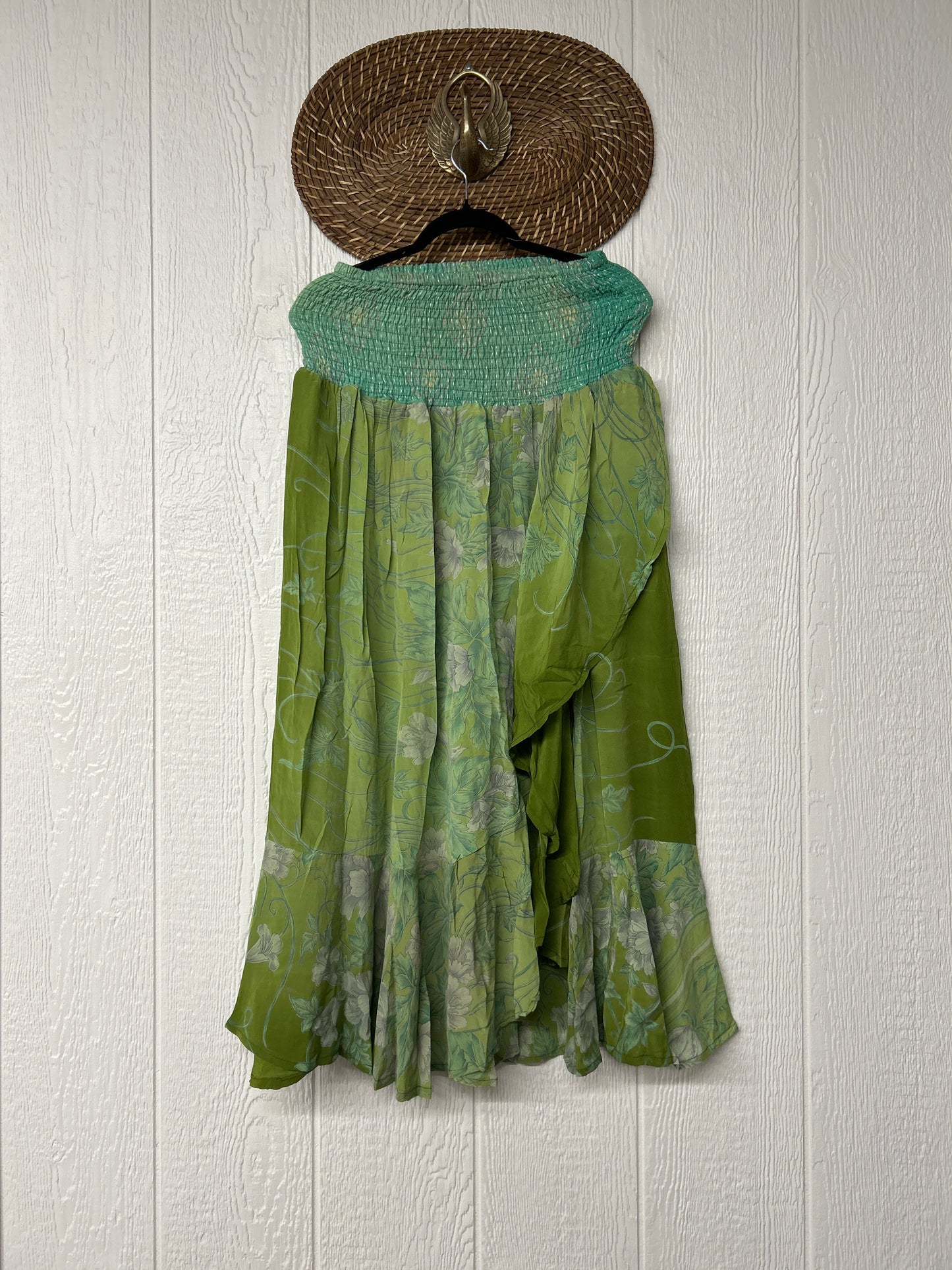 Crepe Sari Inner Peace Wrap Skirt 0626 246