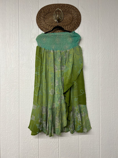 Crepe Sari Inner Peace Wrap Skirt 0626 246