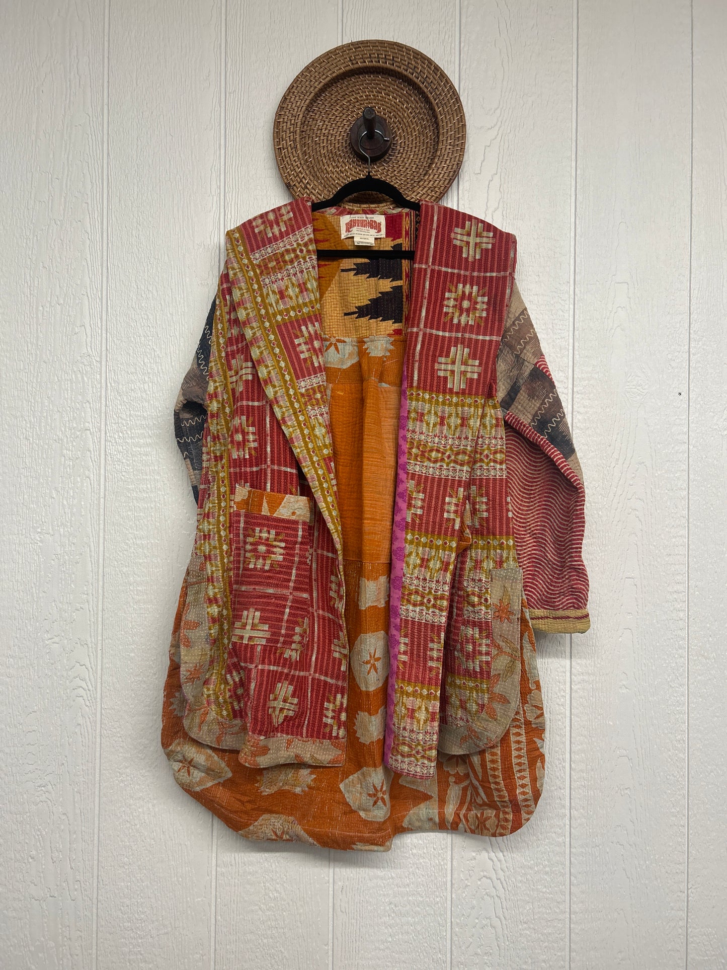 Fine Kantha Drifter Coat 1125 250