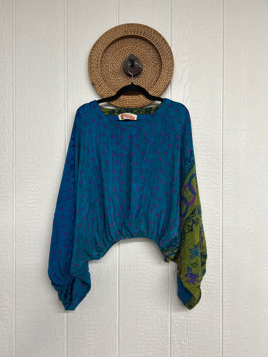 Crepe Sari Luna Crop Top 0126 120