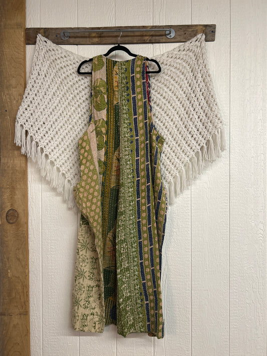 Kantha Harmony Wide Leg Jumpsuit  0825 183