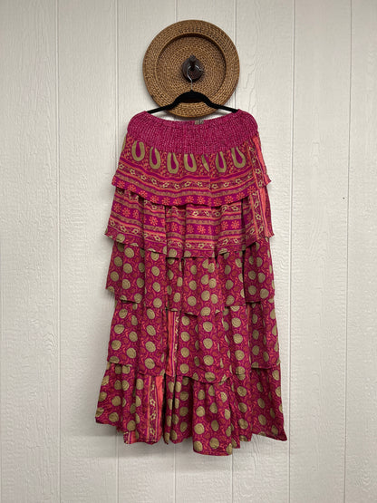 RETAIL Rasgulla Sari Venus Ruffle Maxi 1125 193