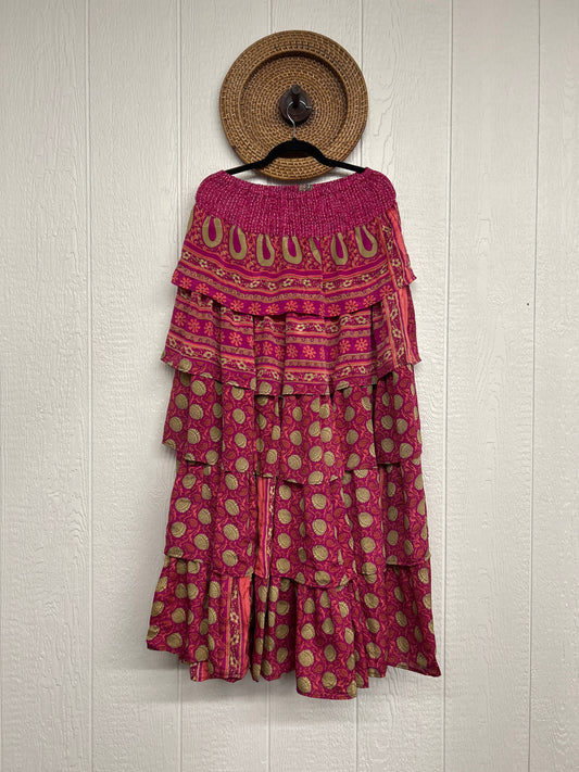 RETAIL Rasgulla Sari Venus Ruffle Maxi 1125 193