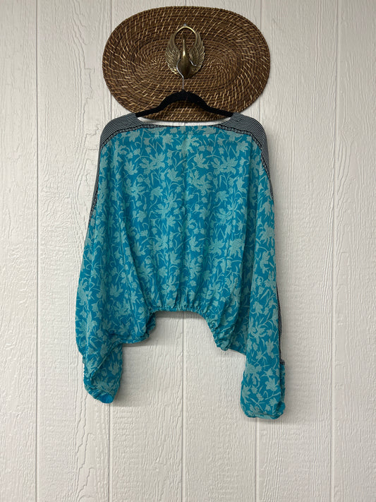 Crepe Sari Luna Crop Top 0126 142