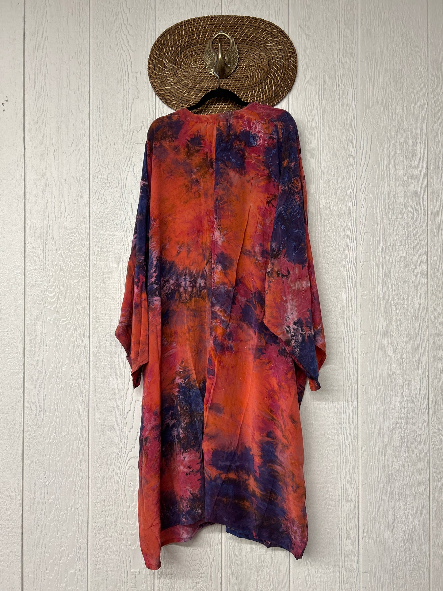 Crepe Sari Gaia Duster Dress 0426 214
