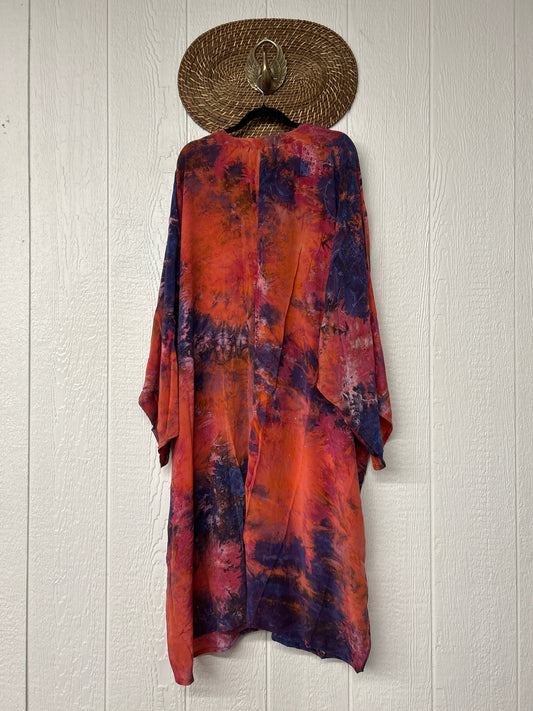 Crepe Sari Gaia Duster Dress 0426 214