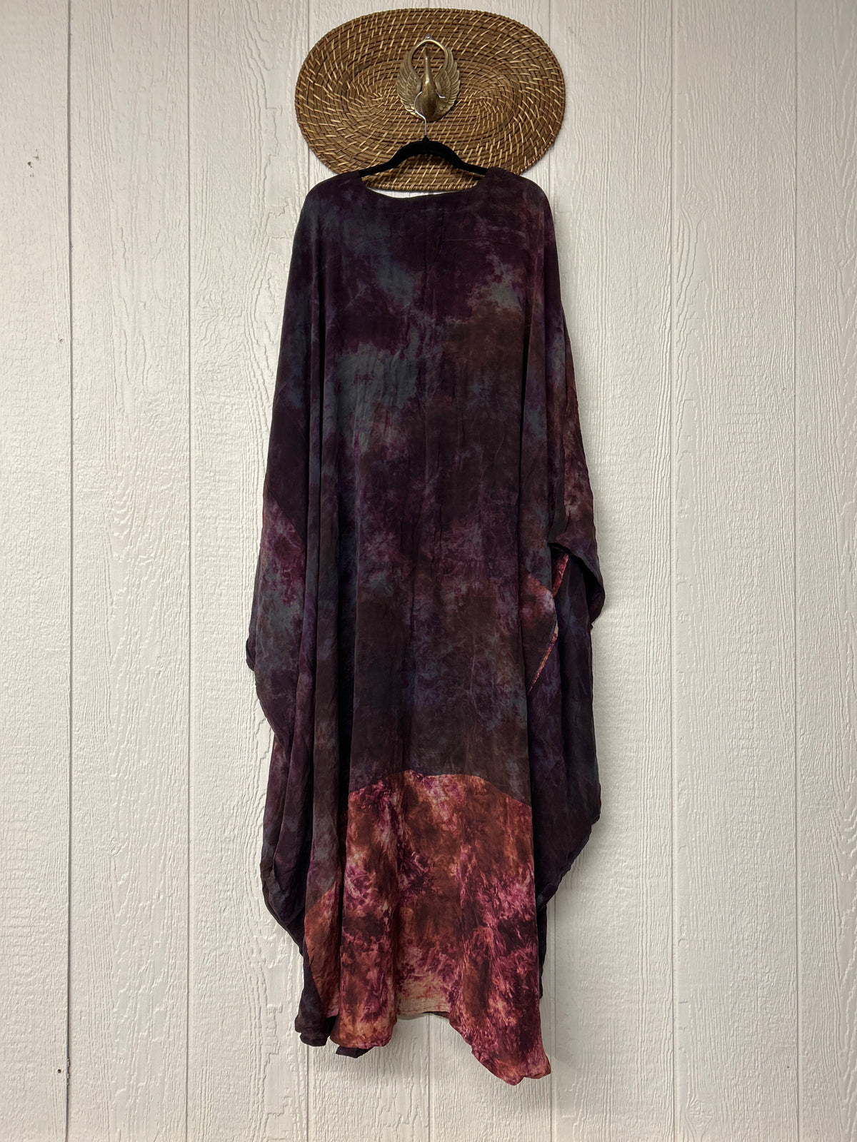 RETAIL Crepe Sari Bowie Muu Dress 0826 218