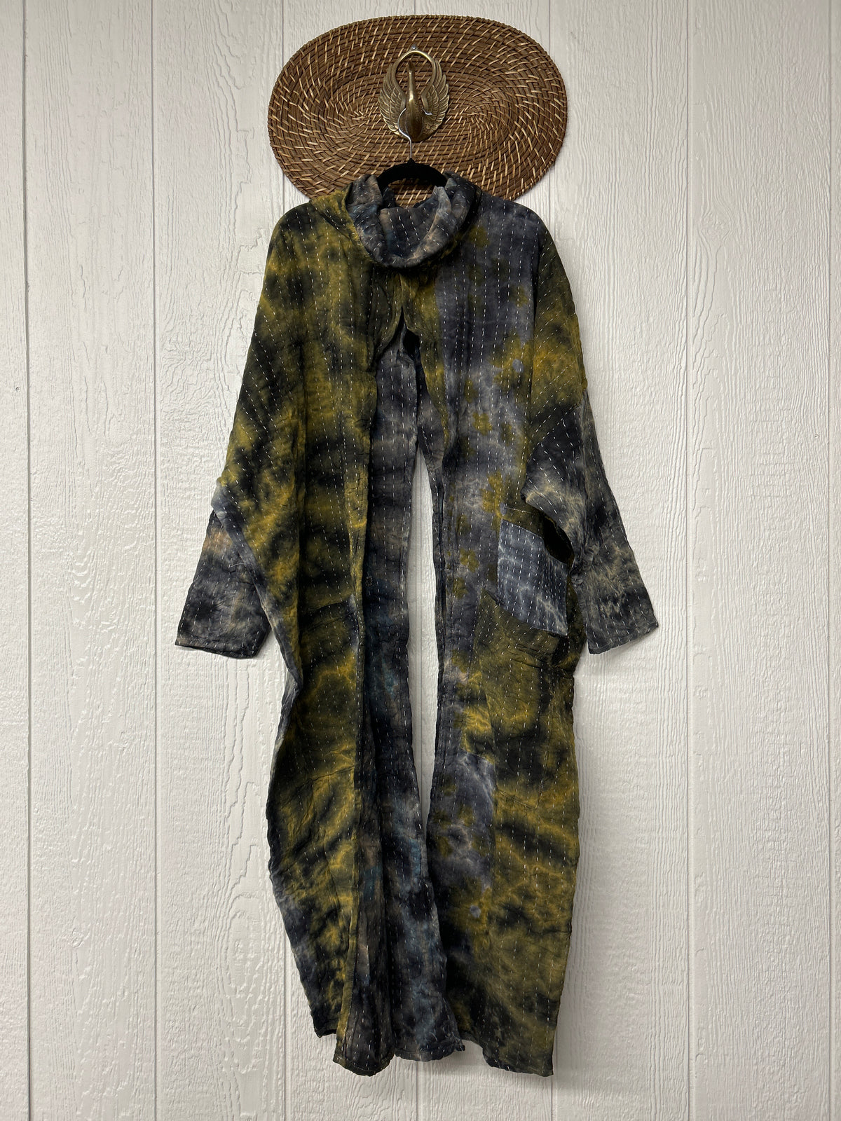 Aura Edit Koverlet Cowl Split Pullover 1026 015