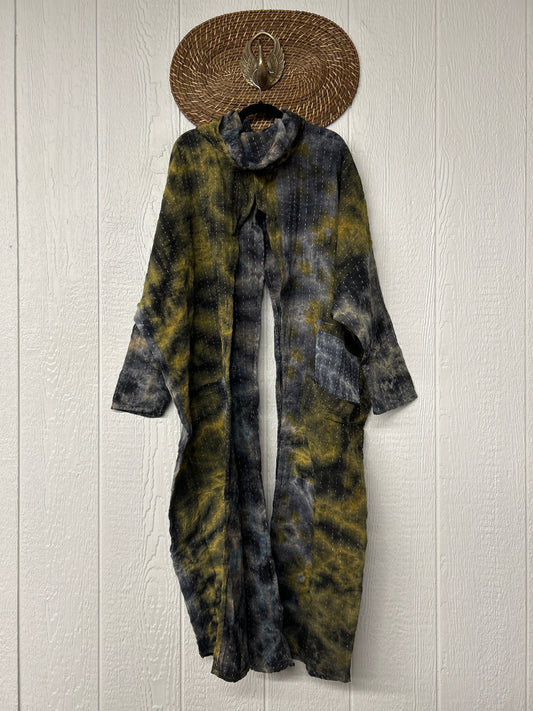 Aura Edit Koverlet Cowl Split Pullover 1026 015
