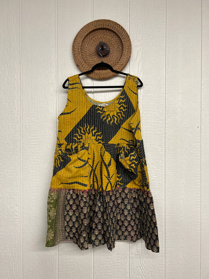Kantha Meadow Mini Dress 0625 097