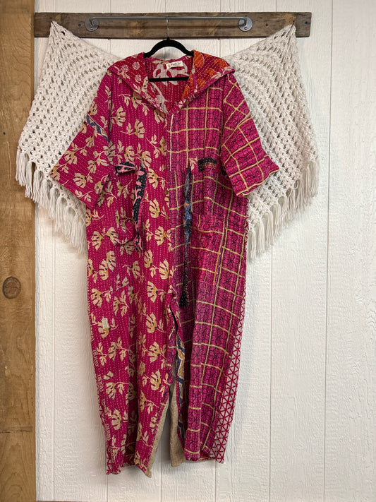 Kantha Zen Hoodie Jumpsuit 0925 196