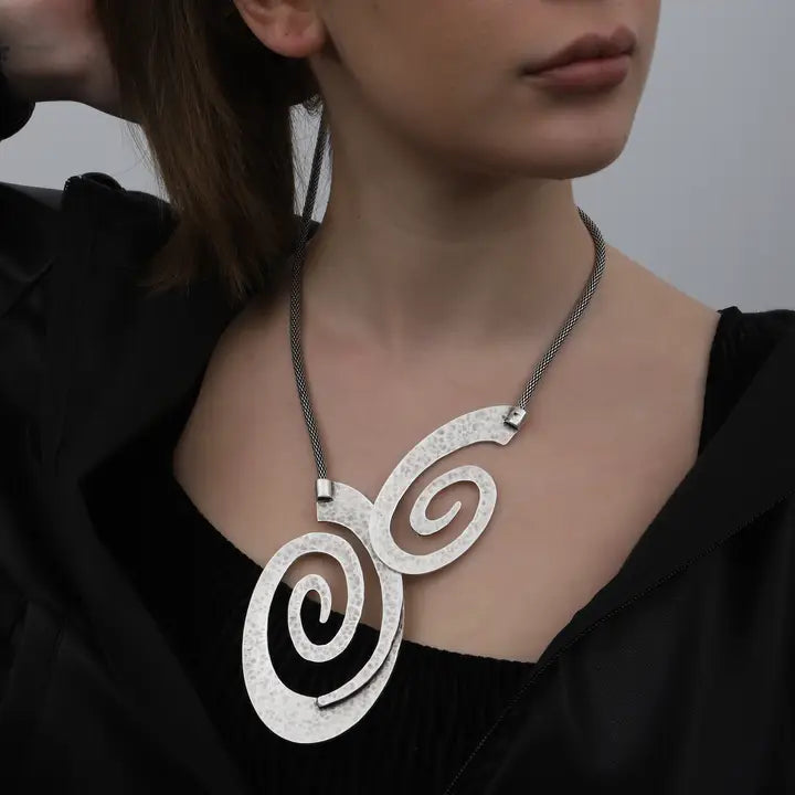 Big Spirals Necklace