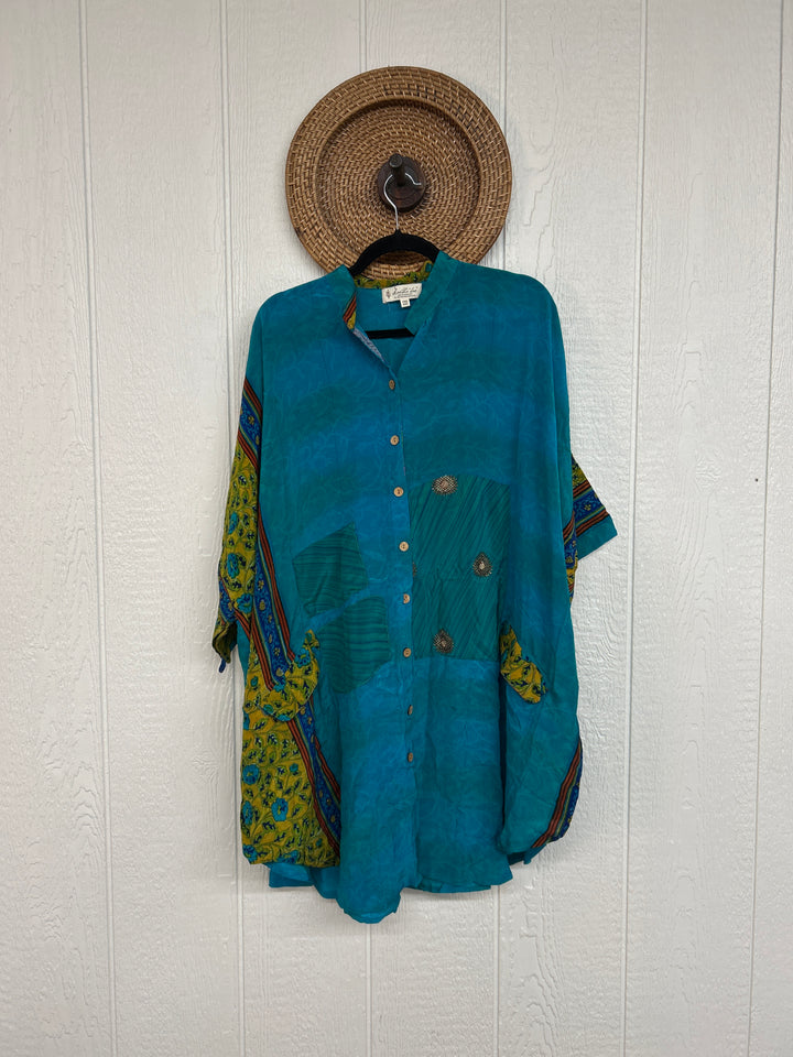 Silk Free To Be Button Down 0625 237