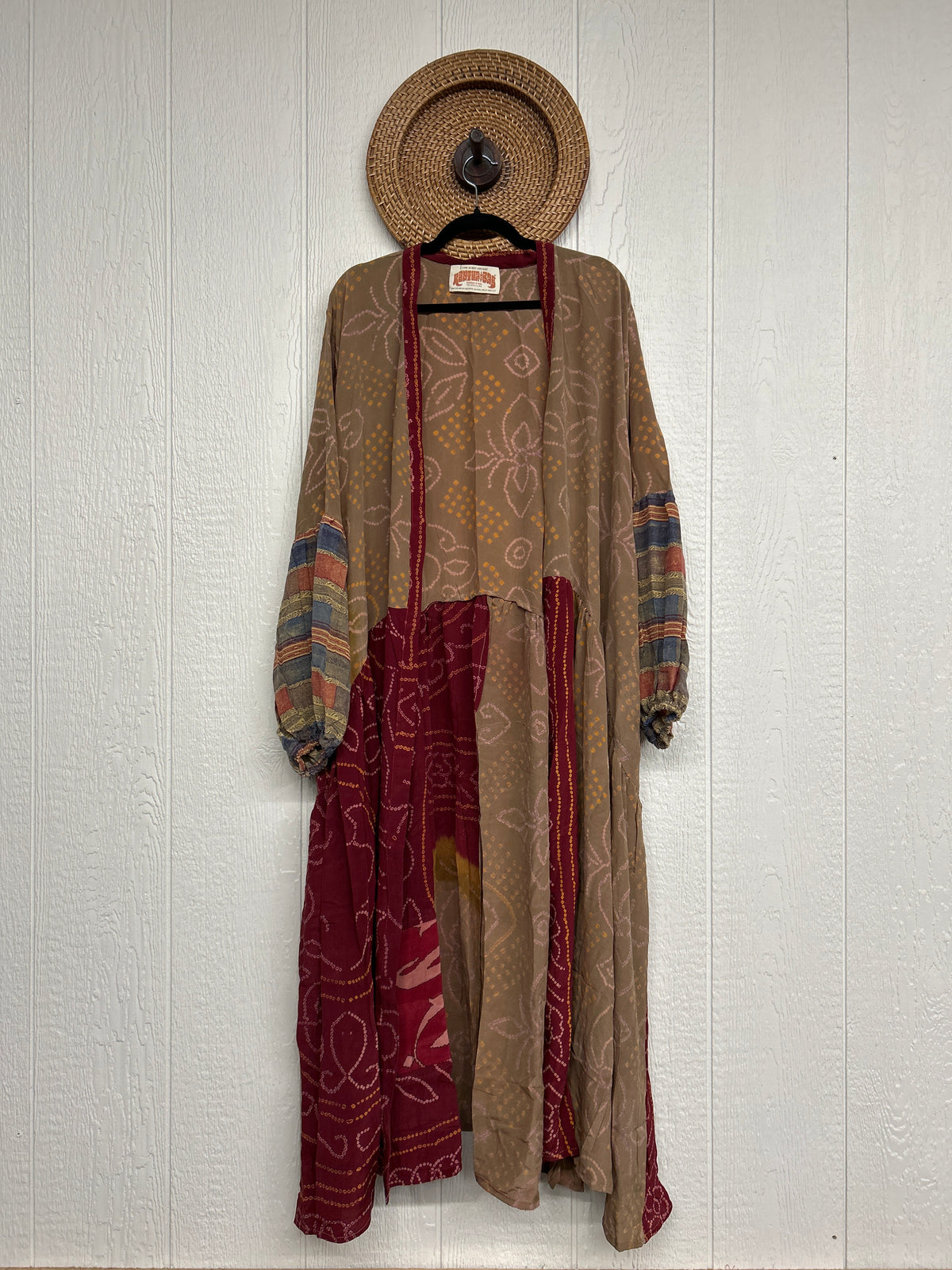 Crepe Sari Evermore Kimono 1026 042