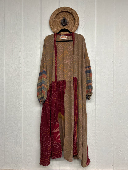 Crepe Sari Evermore Kimono 1026 042
