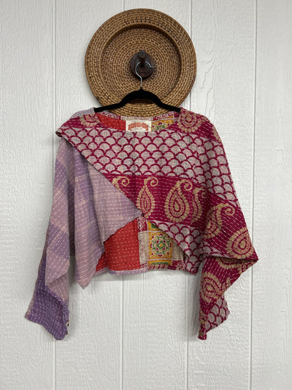 Pareo Kantha In Bloom Cropped Pullover 0326 117