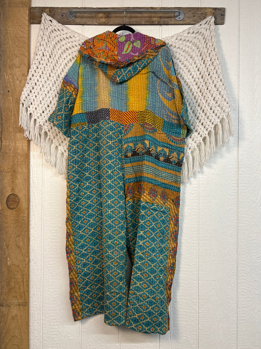 Pareo Kantha Zen Hoodie Jumpsuit 0726 147