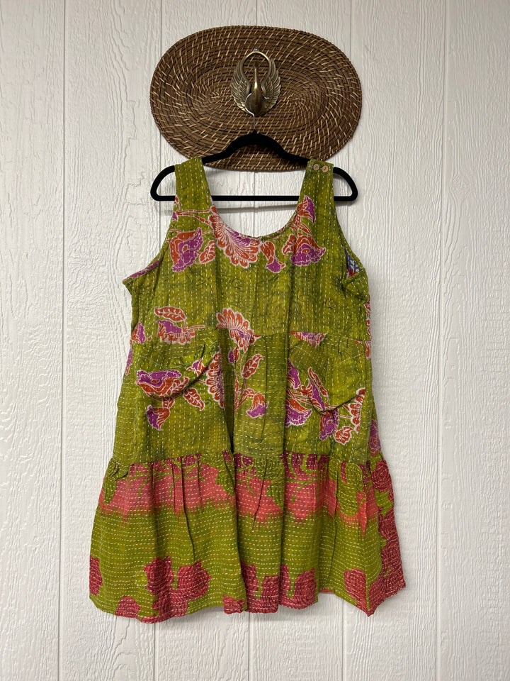 Kantha Meadow Mini Dress 0625 274