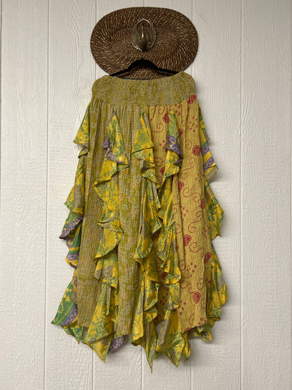 Pareo Kantha Willow Maxi Skirt 0826 256