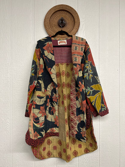 Fine Kantha Drifter Coat 1026 037