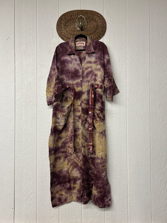 Pareo Kantha Gravity Duster Dress 0226 071