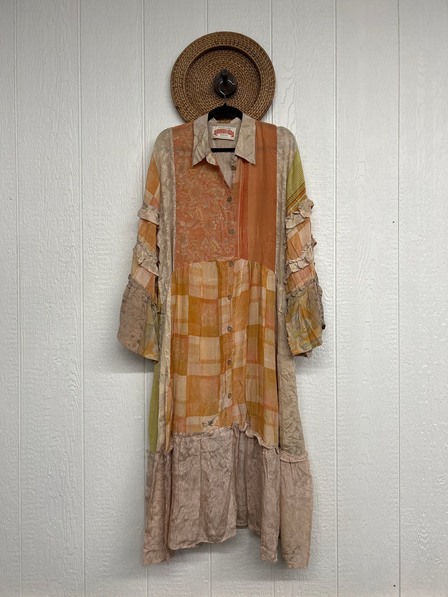 Crepe Sari Rhiannon Duster Dress 0226 262